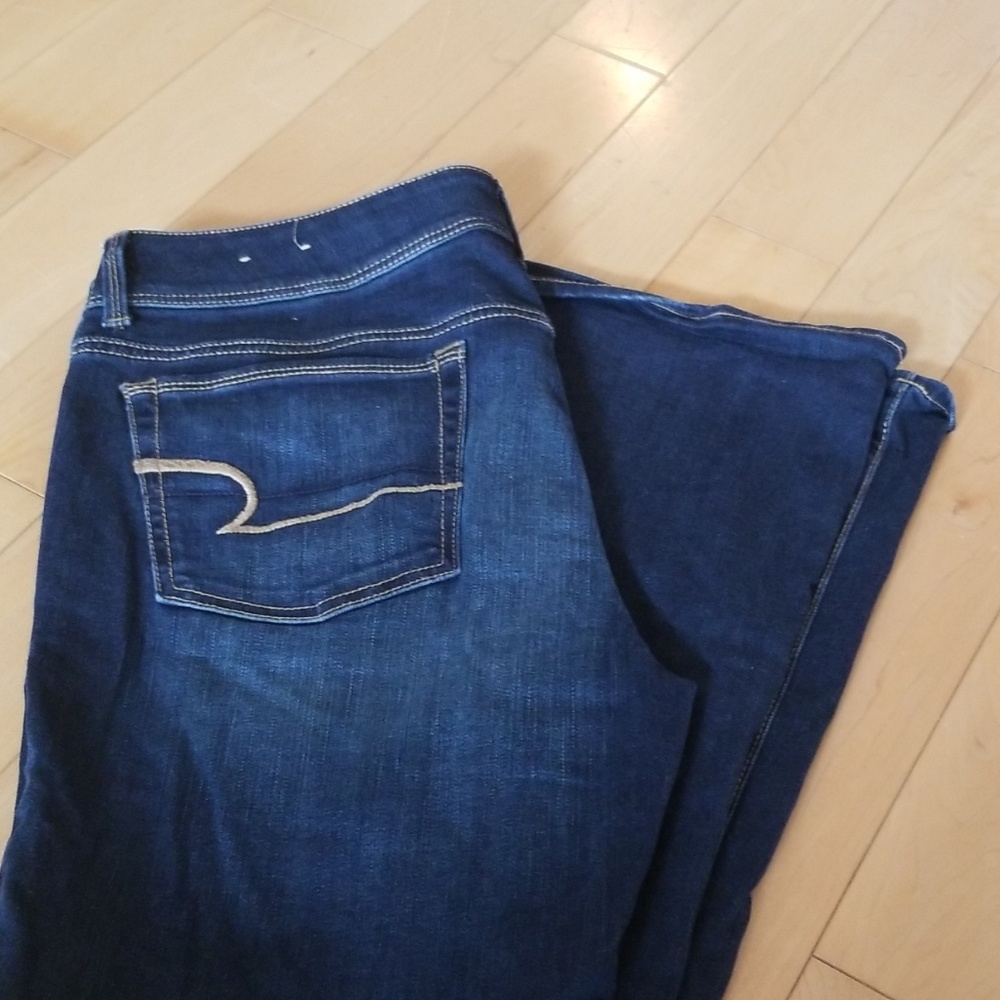 American Eagle Super Stretch Kick Boot 14 Long